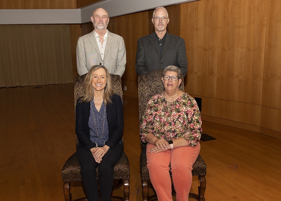  20 Years of Service Faculty: Kimberly Bell, Diana Nabors, Michael Henderson, Robert Stretcher